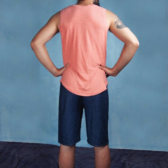 Neutral Sparkle unisex bamboo jersey Tank - Picture 4 of 4